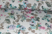 Sweat/French Terry Blumen (10 cm)