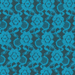 Spitze Lace kräftiges Türkis (10 cm)