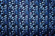 Stoff Blob Blob dunkelblau/blau/weiß (10 cm)