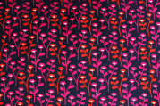 Stoff Blob Blob dunkelblau/pink/orange/weiß (10 cm)
