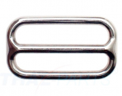 robuste Leiterschnalle 40 mm silberfarben (1 Stück)