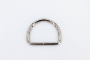 D- Ring 40 mm silberfarben (1 Stück)