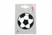 1 Aufnäher Fußball (5,3 cm)