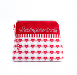 Kosmetiktäschchen, Schminktasche Lieblingstierärztin